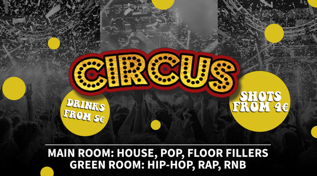 CIRCUS -26th October - General Admission